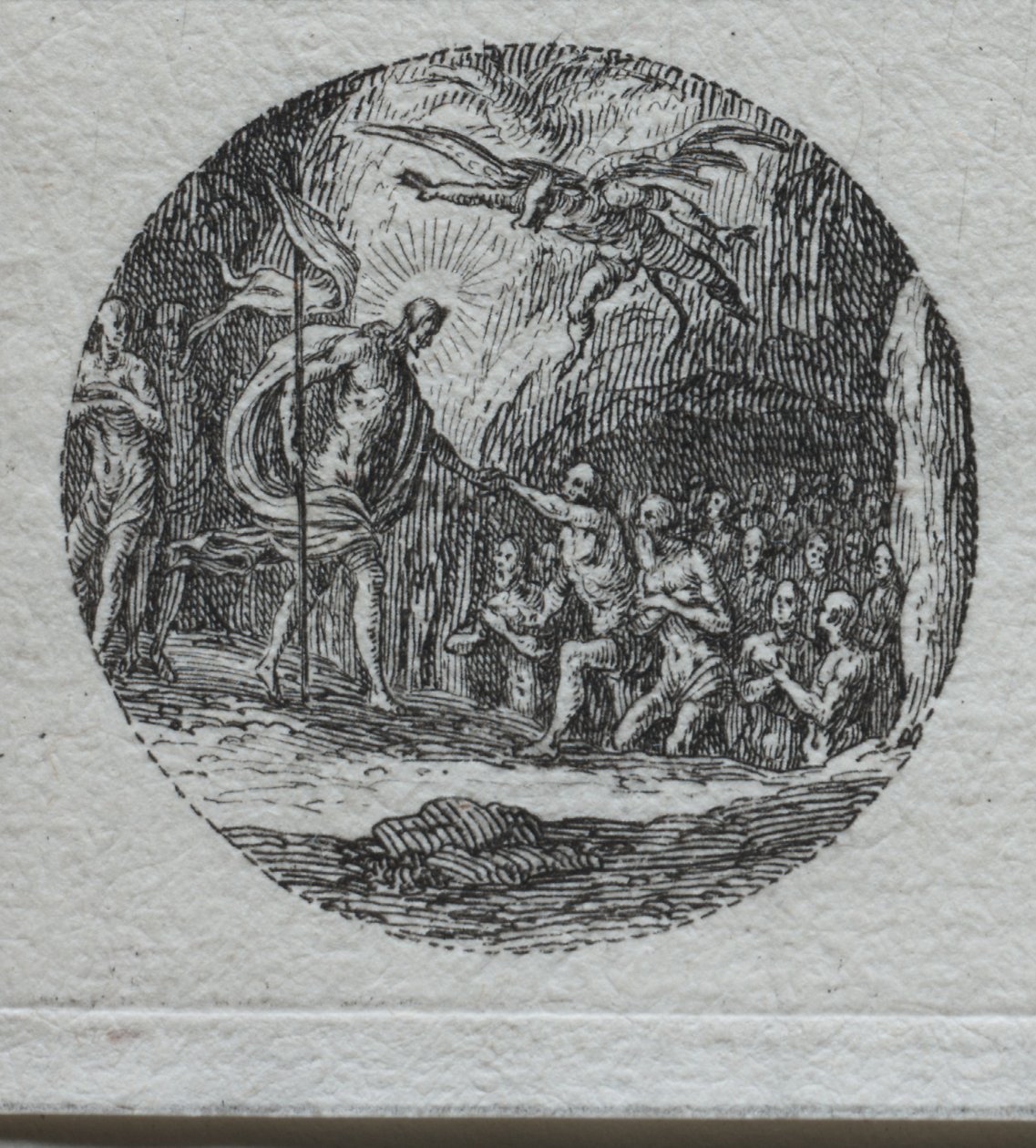 Tajemnice męki: Zejście do otchłani autorstwa Jacques Callot