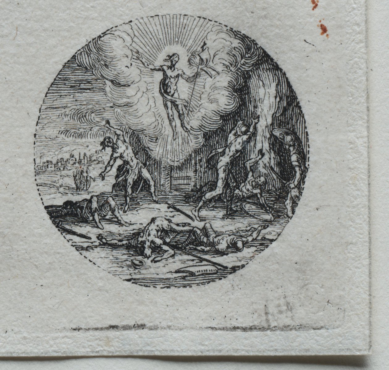 Tajemnice męki: Przemienienie autorstwa Jacques Callot