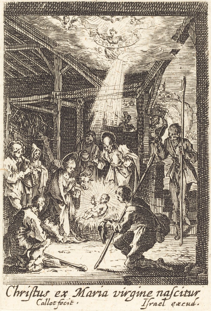 Narodzenie Chrystusa autorstwa Jacques Callot