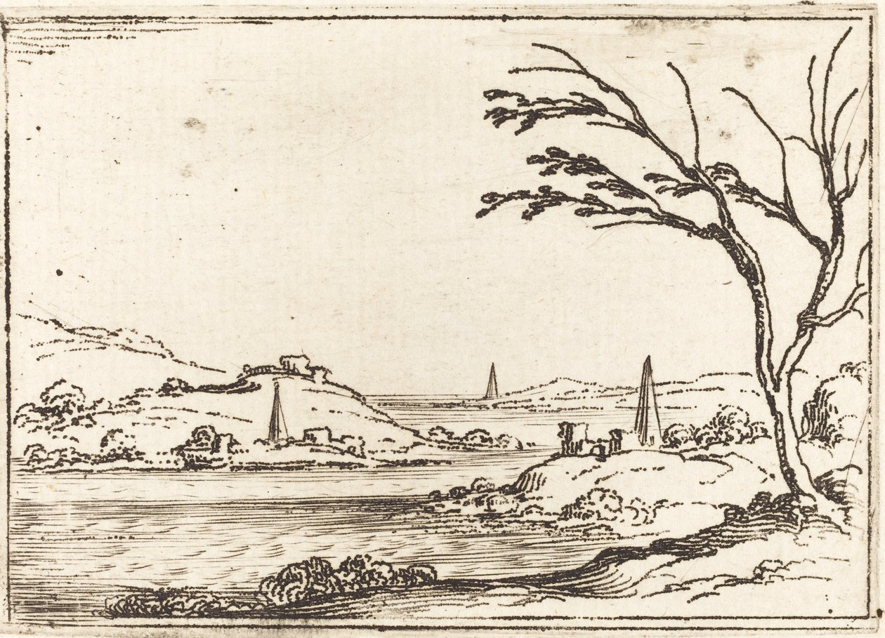 Powódź Nilu autorstwa Jacques Callot