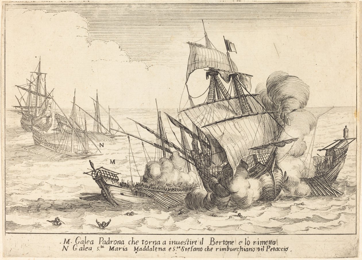 Nagroda, 1617. autorstwa Jacques Callot