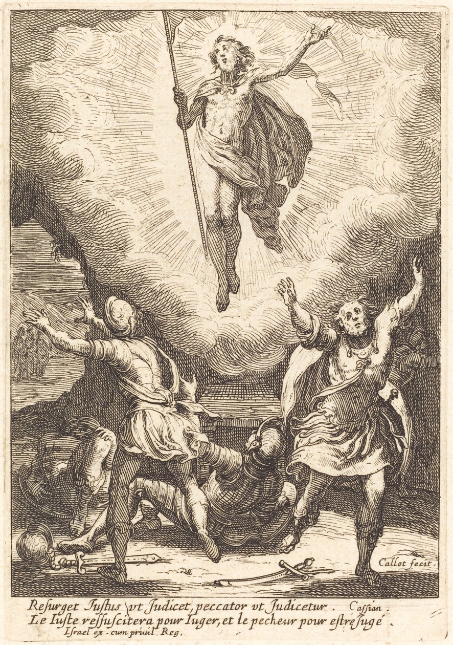 Zmartwychwstanie autorstwa Jacques Callot