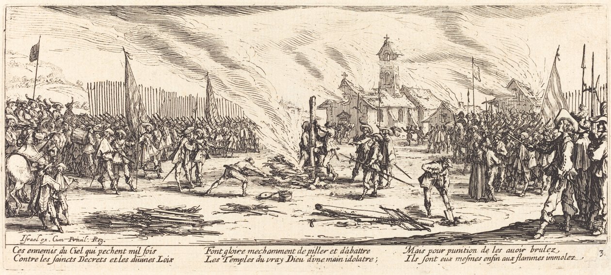 Kołek, ok. 1633. autorstwa Jacques Callot