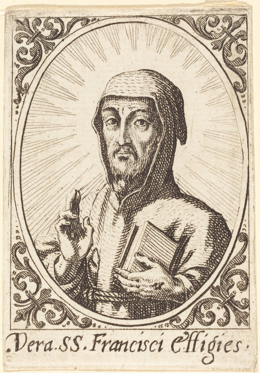 Prawdziwy wizerunek św. Franciszka autorstwa Jacques Callot