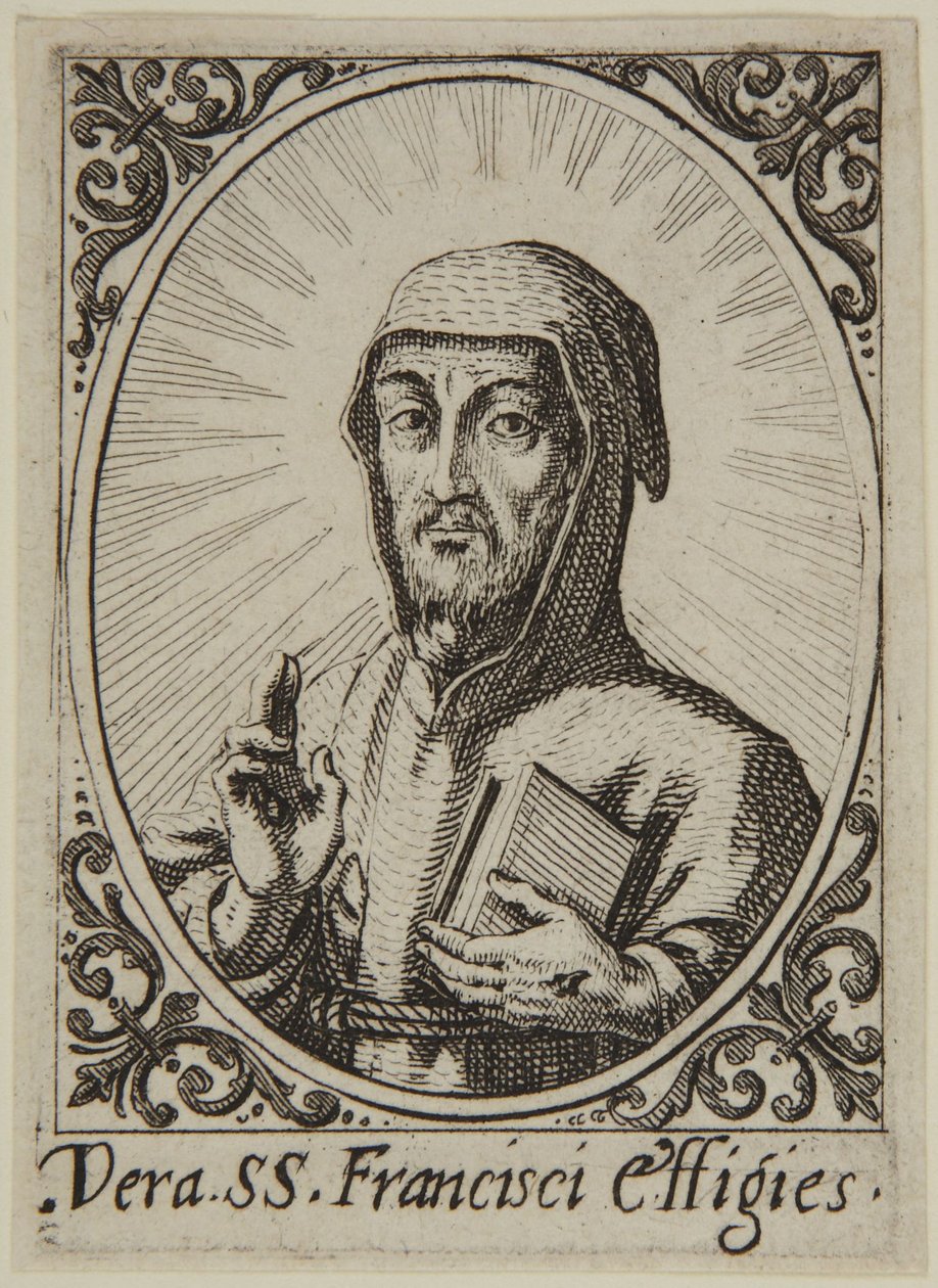 Prawdziwy wizerunek św. Franciszka autorstwa Jacques Callot