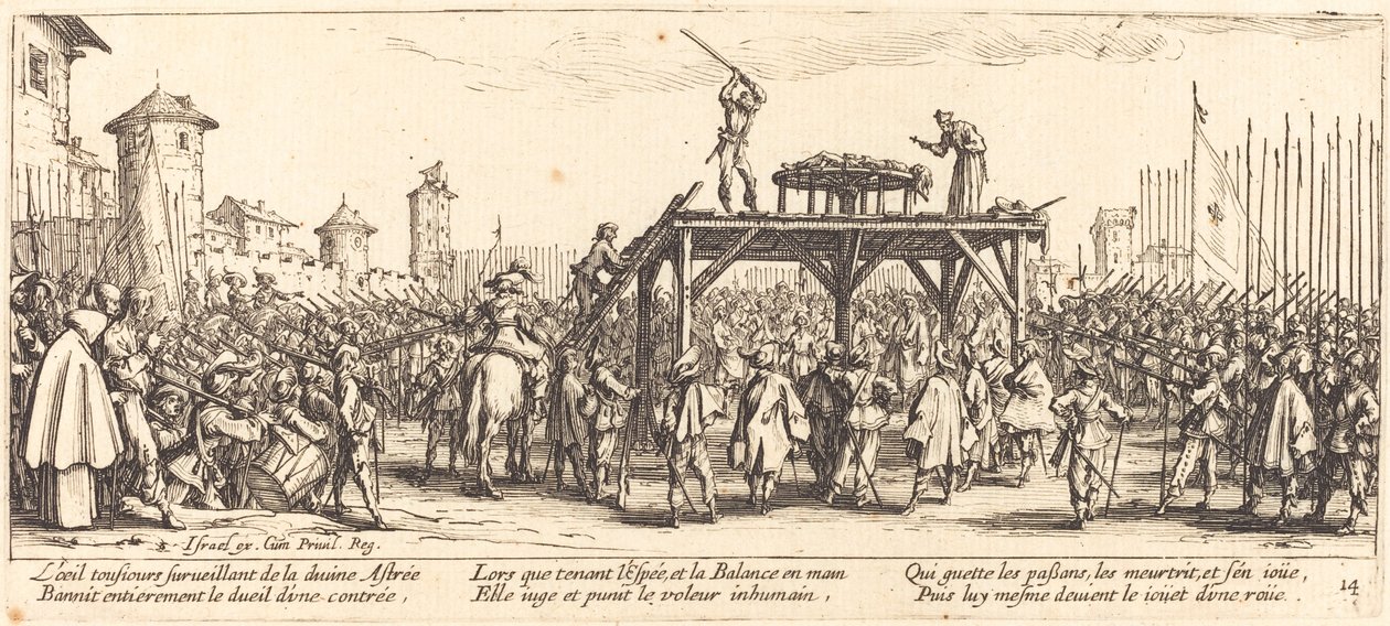 Koło autorstwa Jacques Callot