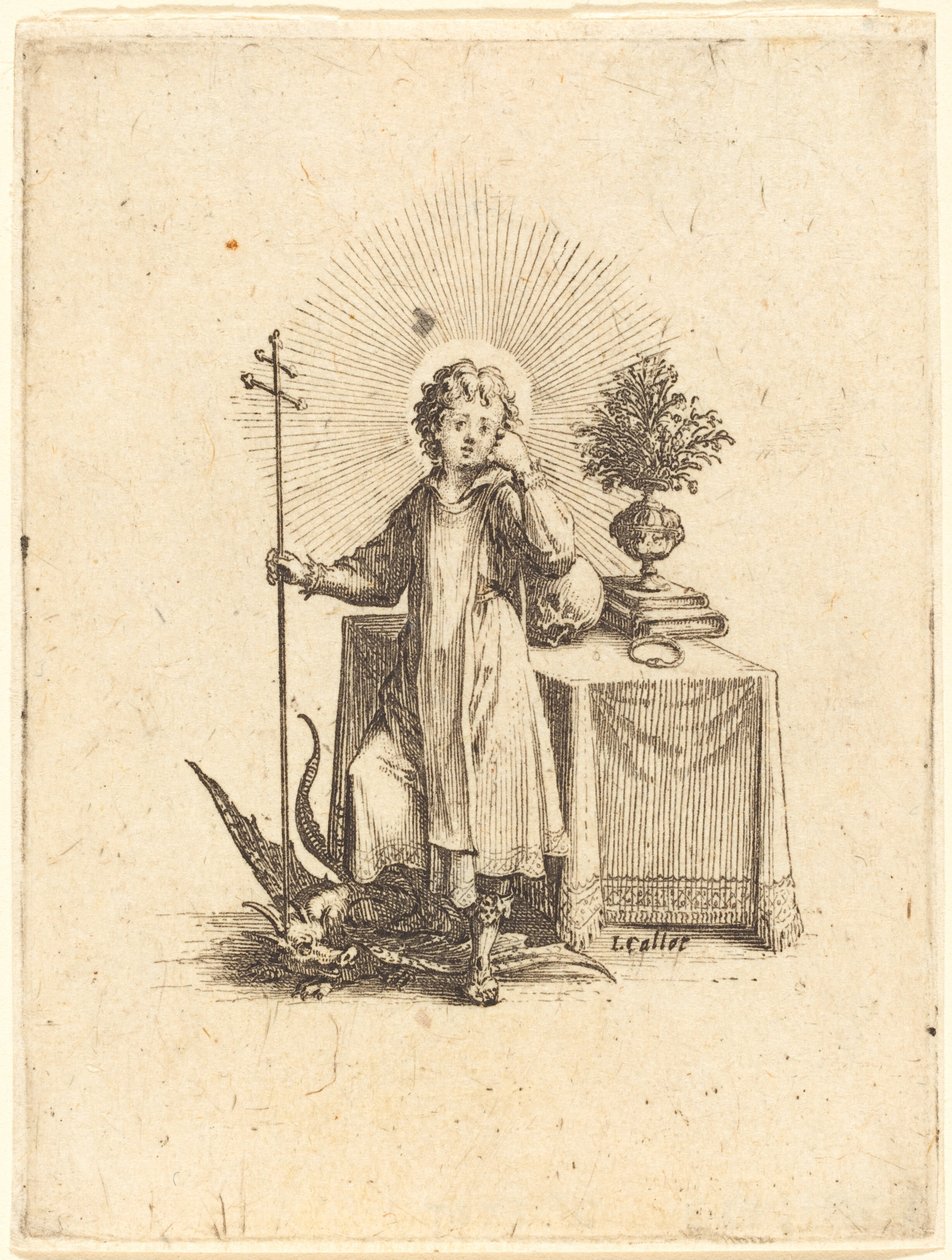 Młody Jezus autorstwa Jacques Callot