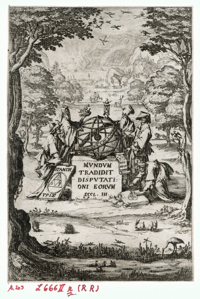 Strona tytułowa Sacra Cosmologia ... (rycina) autorstwa Jacques Callot