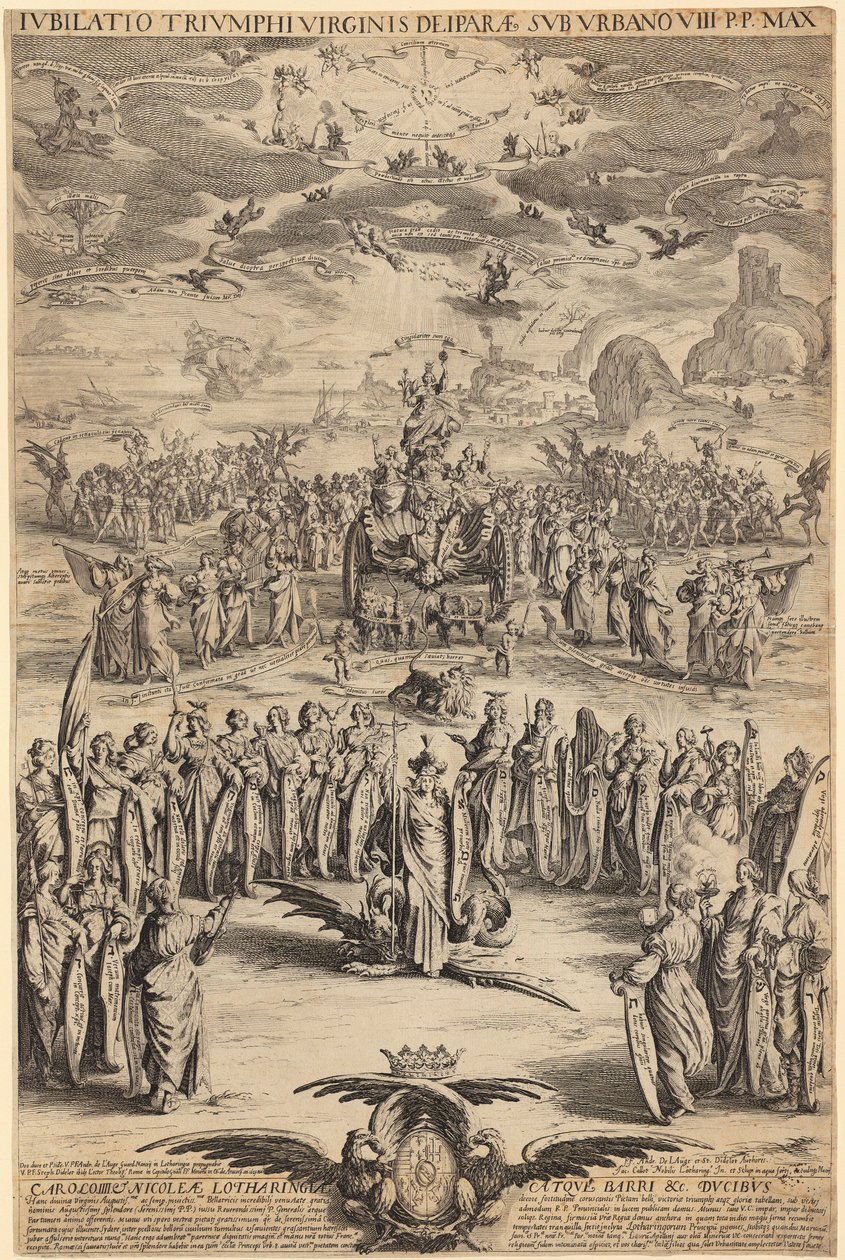 Triumf Marii Dziewicy autorstwa Jacques Callot