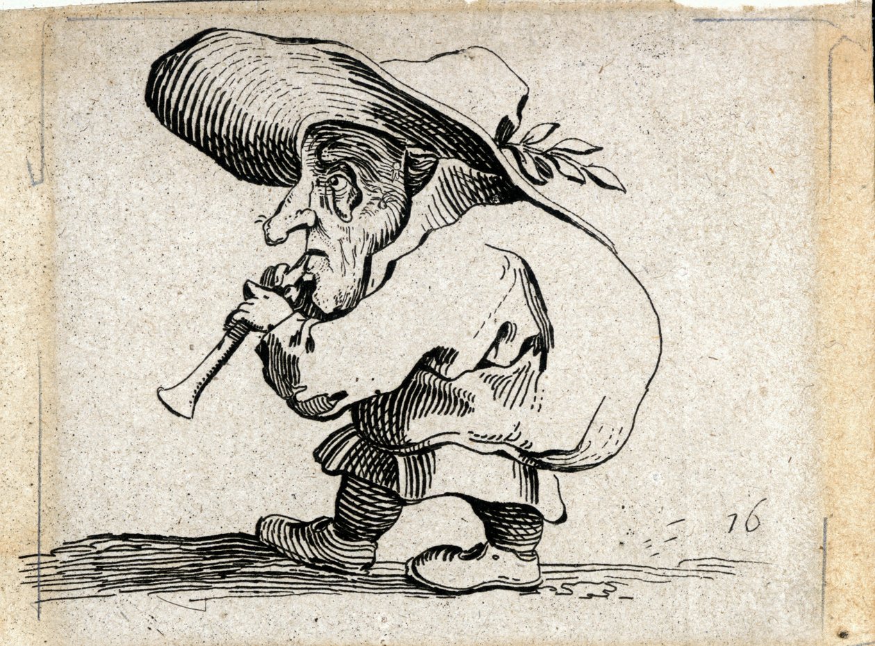 Varie Figure Gobbi ... (grawerunek) autorstwa Jacques Callot