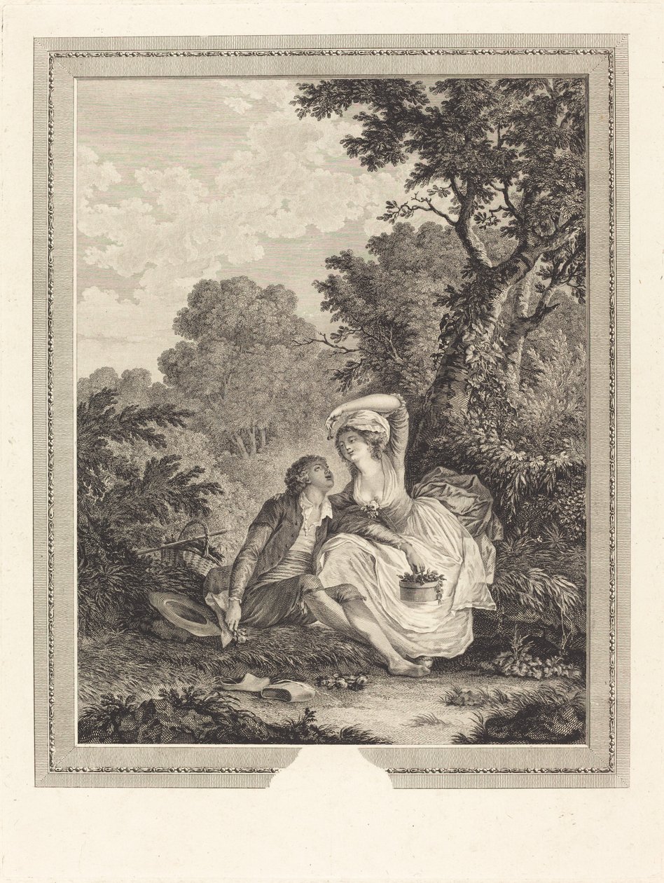 Kopyta autorstwa Jacques Couché after Nicolas Lavreince