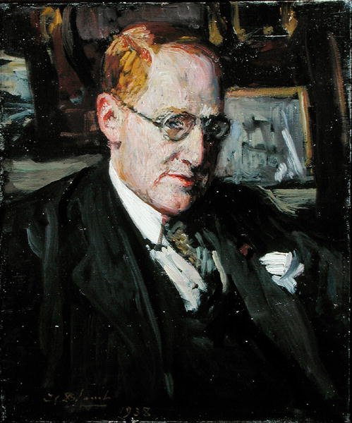 Julien Cain (1887-1974) 1938 autorstwa Jacques Emile Blanche
