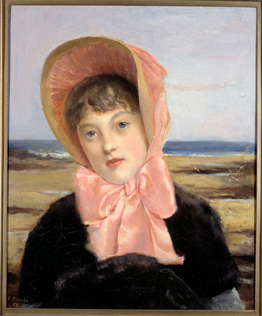 Różowy peleryna – Jacques Emile (Jacques-Emile) Blanche (1861-1942) autorstwa Jacques Emile Blanche