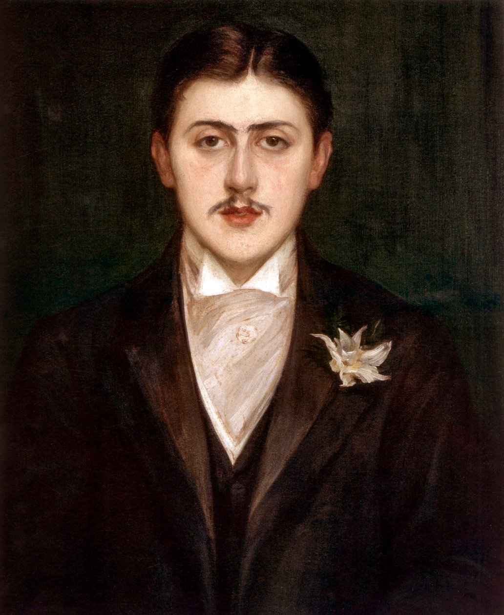 Marcel Proust, 1892 autorstwa Jacques Emile Blanche