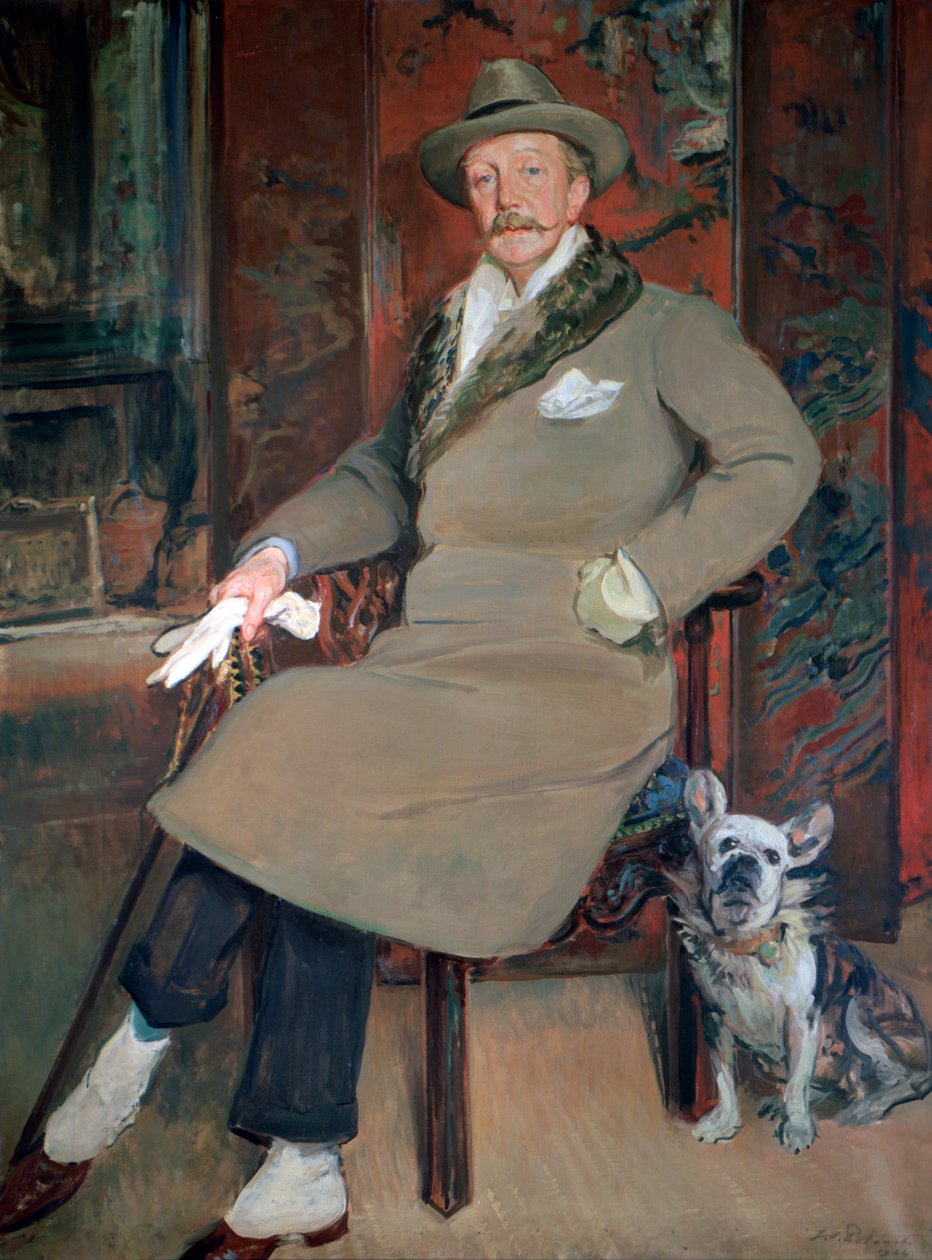 Paul Ernest Bonifacy, hrabia Castellane, 1924 autorstwa Jacques Emile Blanche