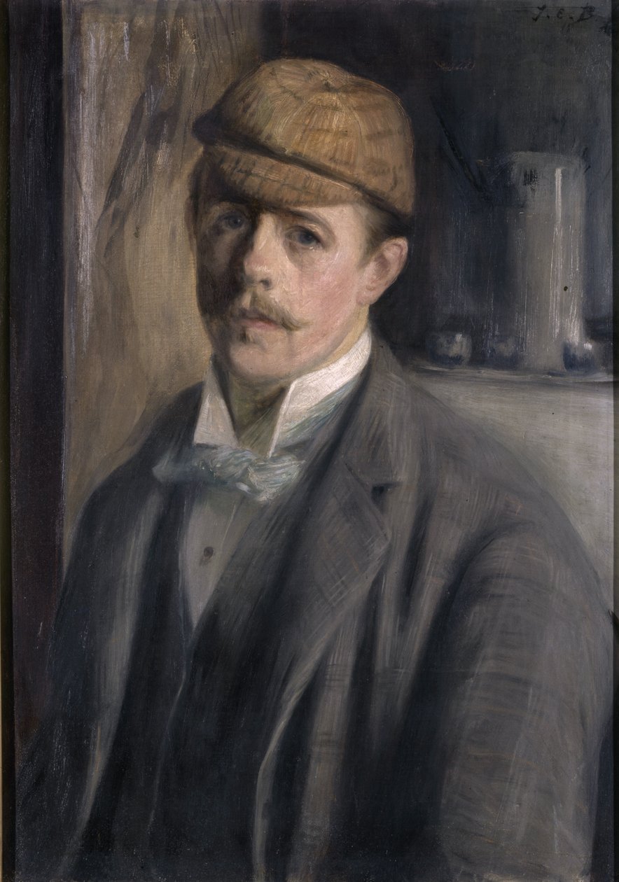 Autoportret, ok. 1890. autorstwa Jacques Emile Blanche