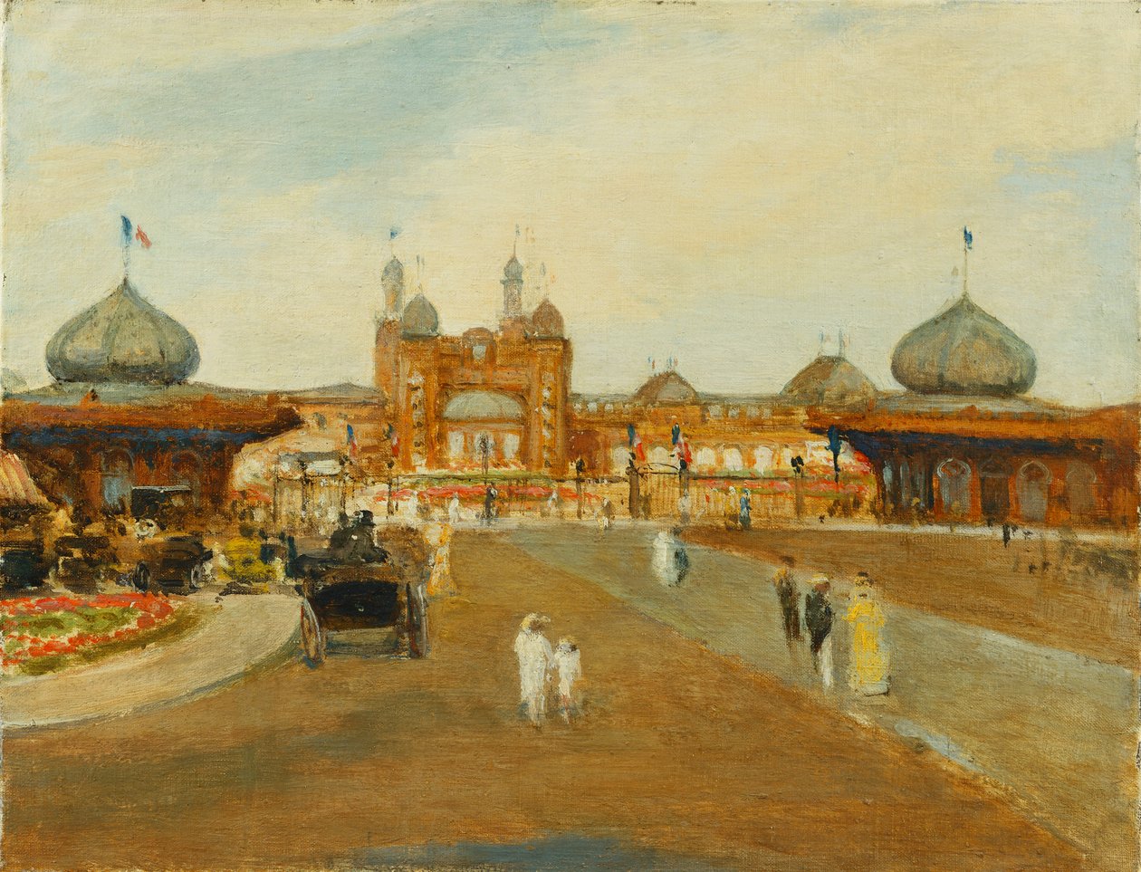 Wystawa Imperium Brytyjskiego, Wembley, autorstwa Jacques Emile Blanche