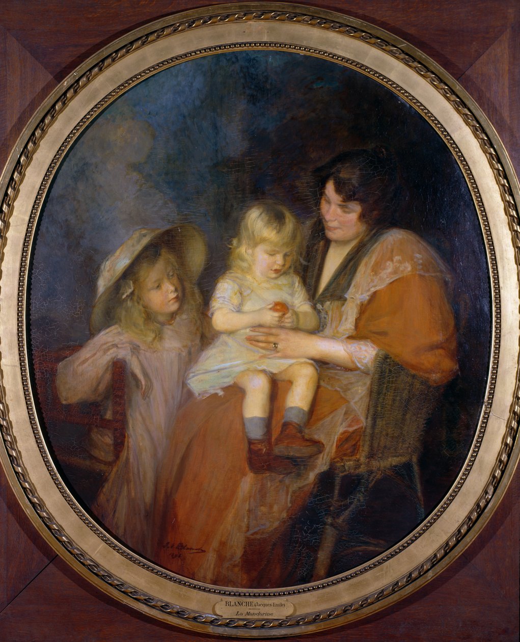 Mandarynka lub Madame Thawlow i jej dzieci autorstwa Jacques Emile Blanche