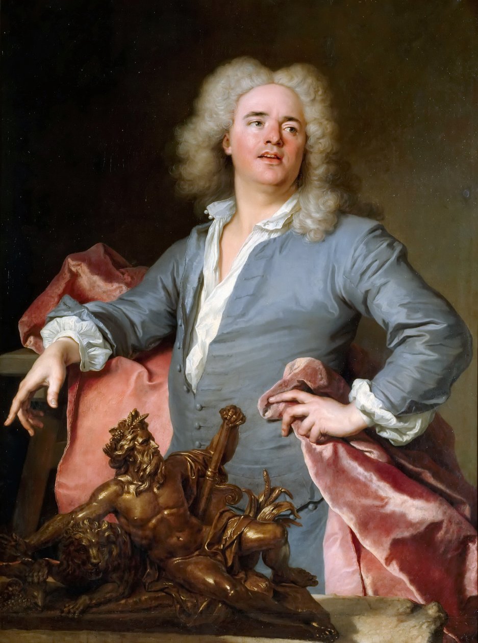 Guillaume Coustou Starszy 1677-1746 autorstwa Jacques François Delyen