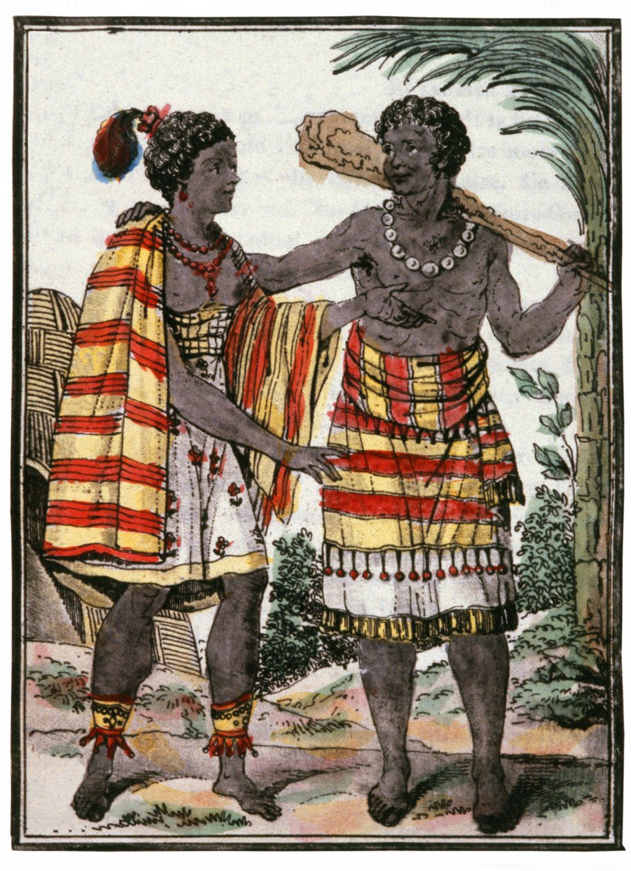Para z Beninu autorstwa Jacques Grasset de Saint Sauveur