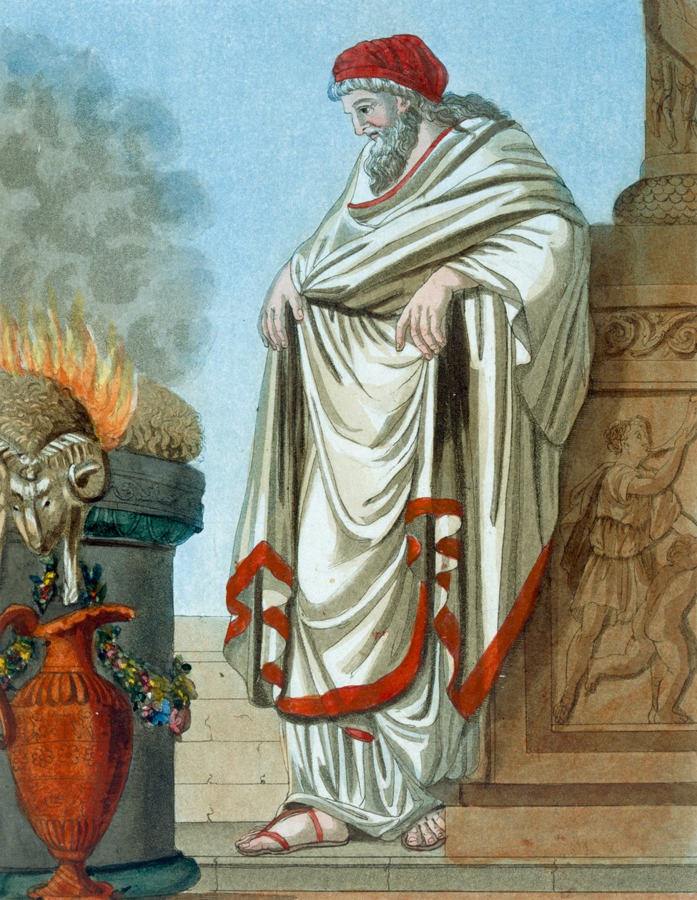 Pontifex Maximus, ilustracja z „L