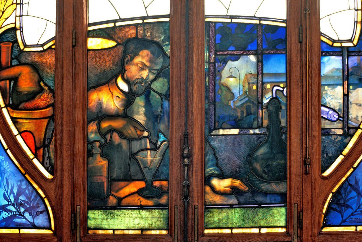Nancy (oddział 54), Art Nouveau, Izba Przemysłowo-Handlowa, Witraże Jacquesa Grubera (1870-1936) autorstwa Jacques Gruber