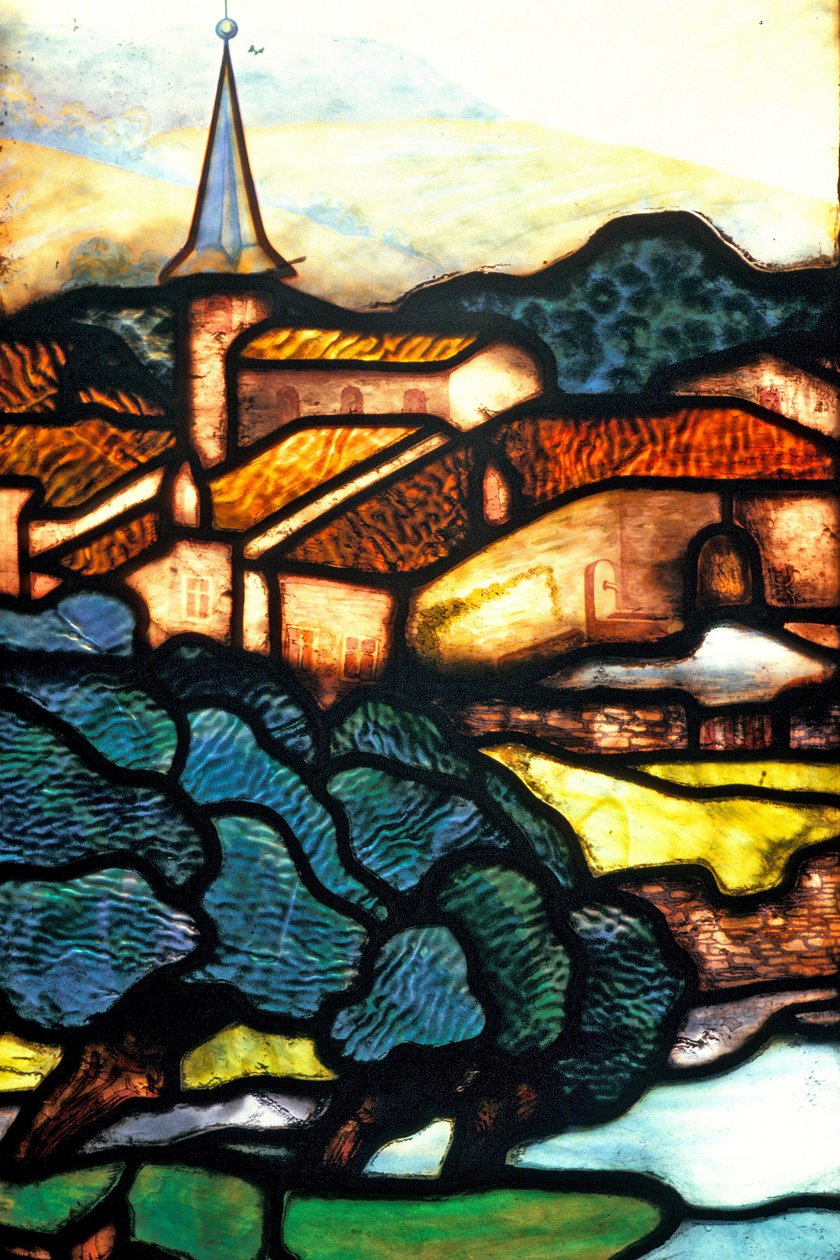 Nancy (oddział 54), Art Nouveau, Izba Przemysłowo-Handlowa, Witraże Jacquesa Grubera (1870-1936) autorstwa Jacques Gruber