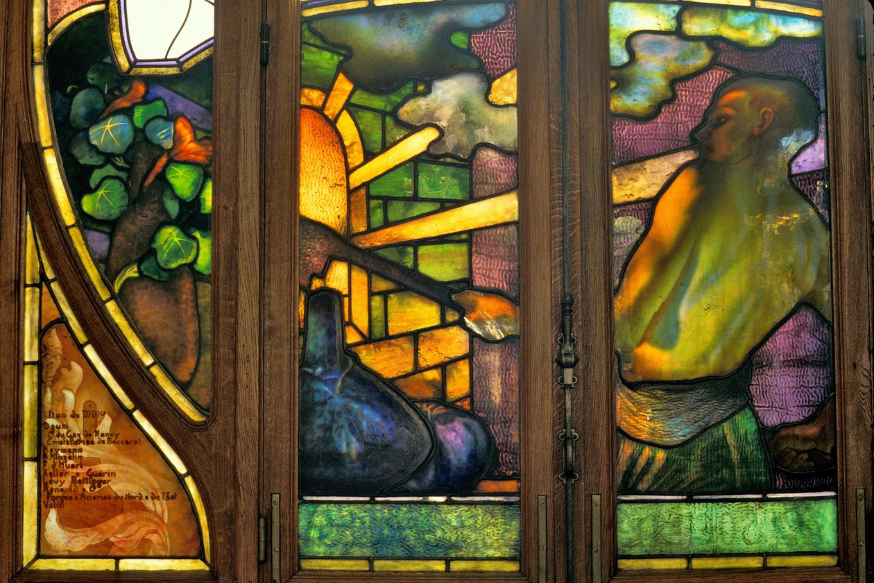 Nancy (wydział 54), Art Nouveau, Izba Handlowo-Giełdowa, Witraże Jacquesa Grubera (1870-1936) autorstwa Jacques Gruber