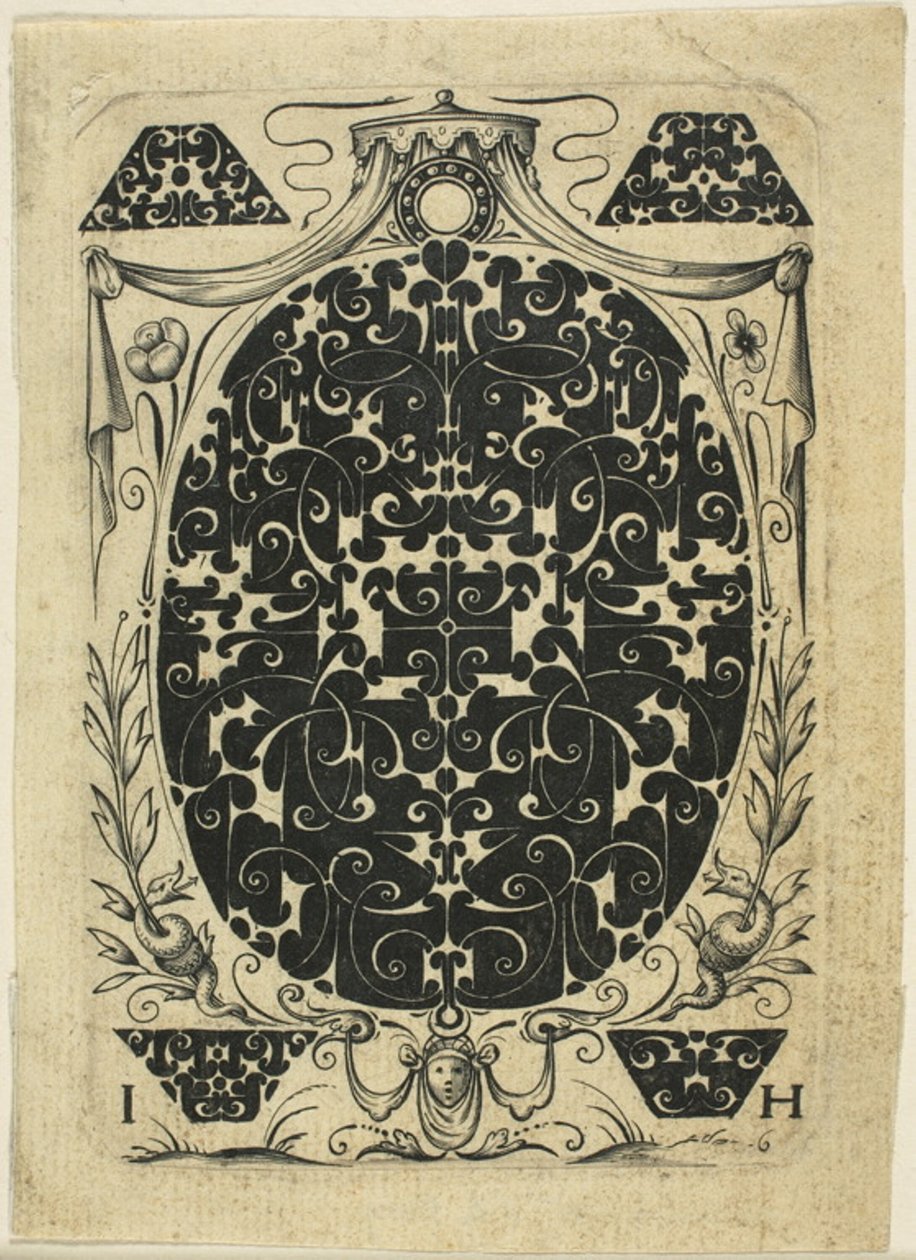 Talerz ozdobny II autorstwa Jacques Hurtu