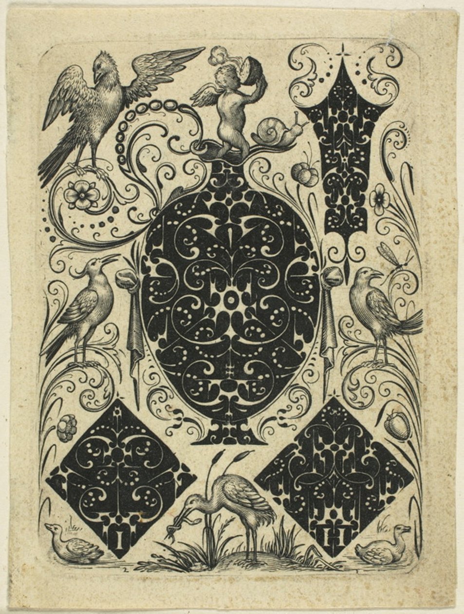 Talerz ozdobny VI autorstwa Jacques Hurtu