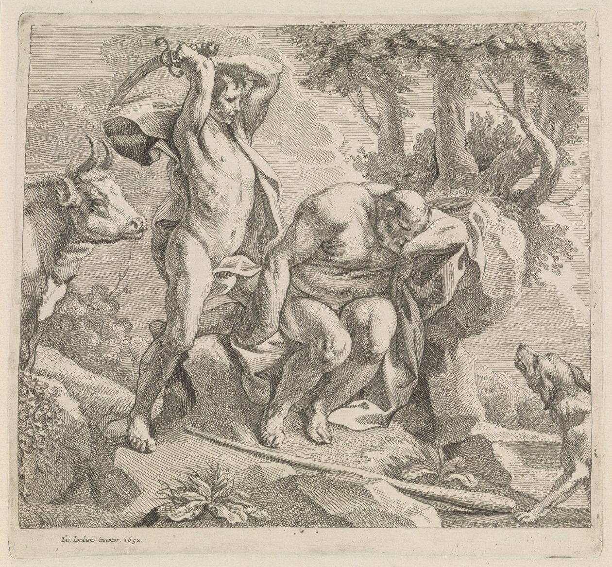 Merkury w Argusie autorstwa Jacques Jordaens