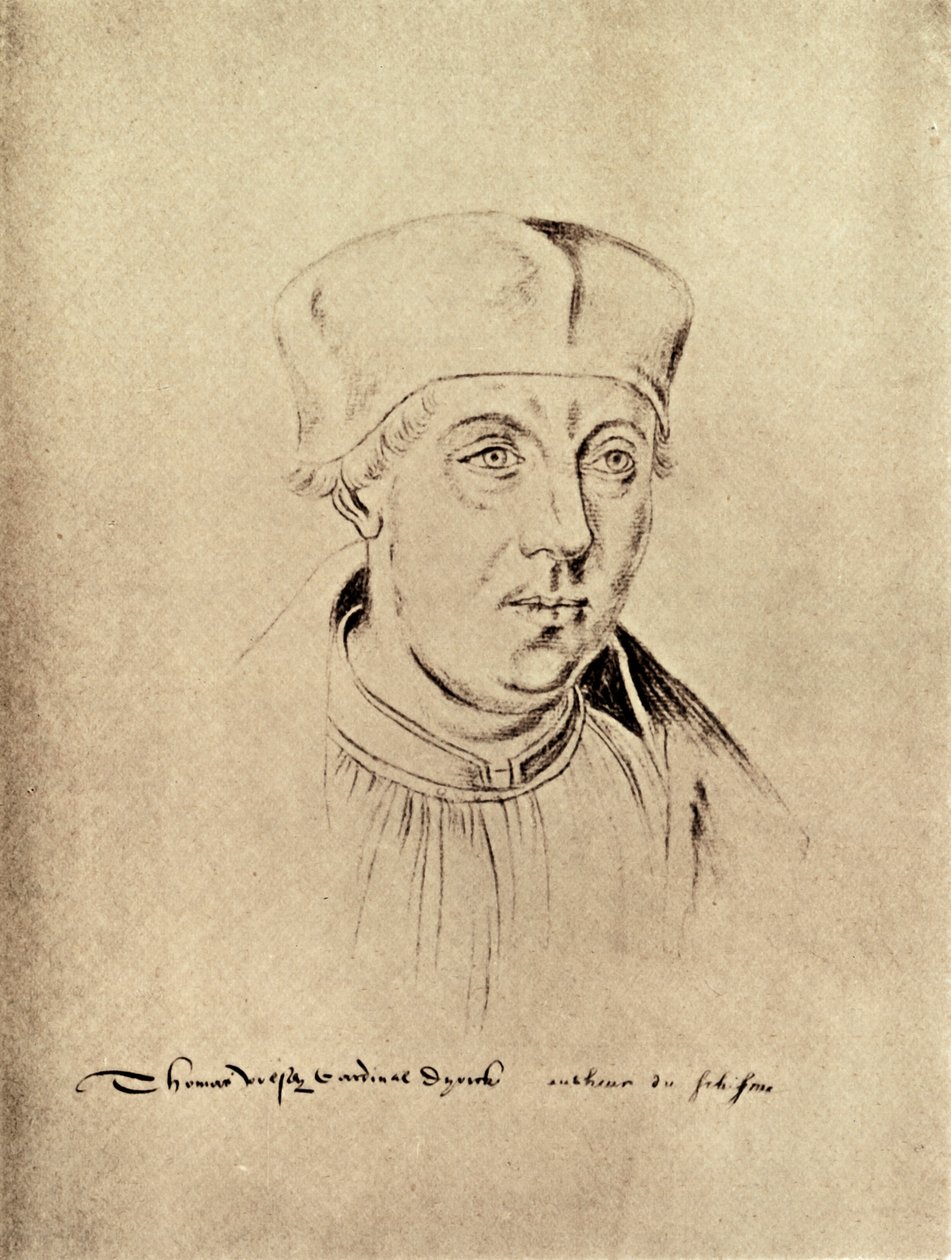 „Kardynał Wolsey”, 1909 autorstwa Jacques Leboucq