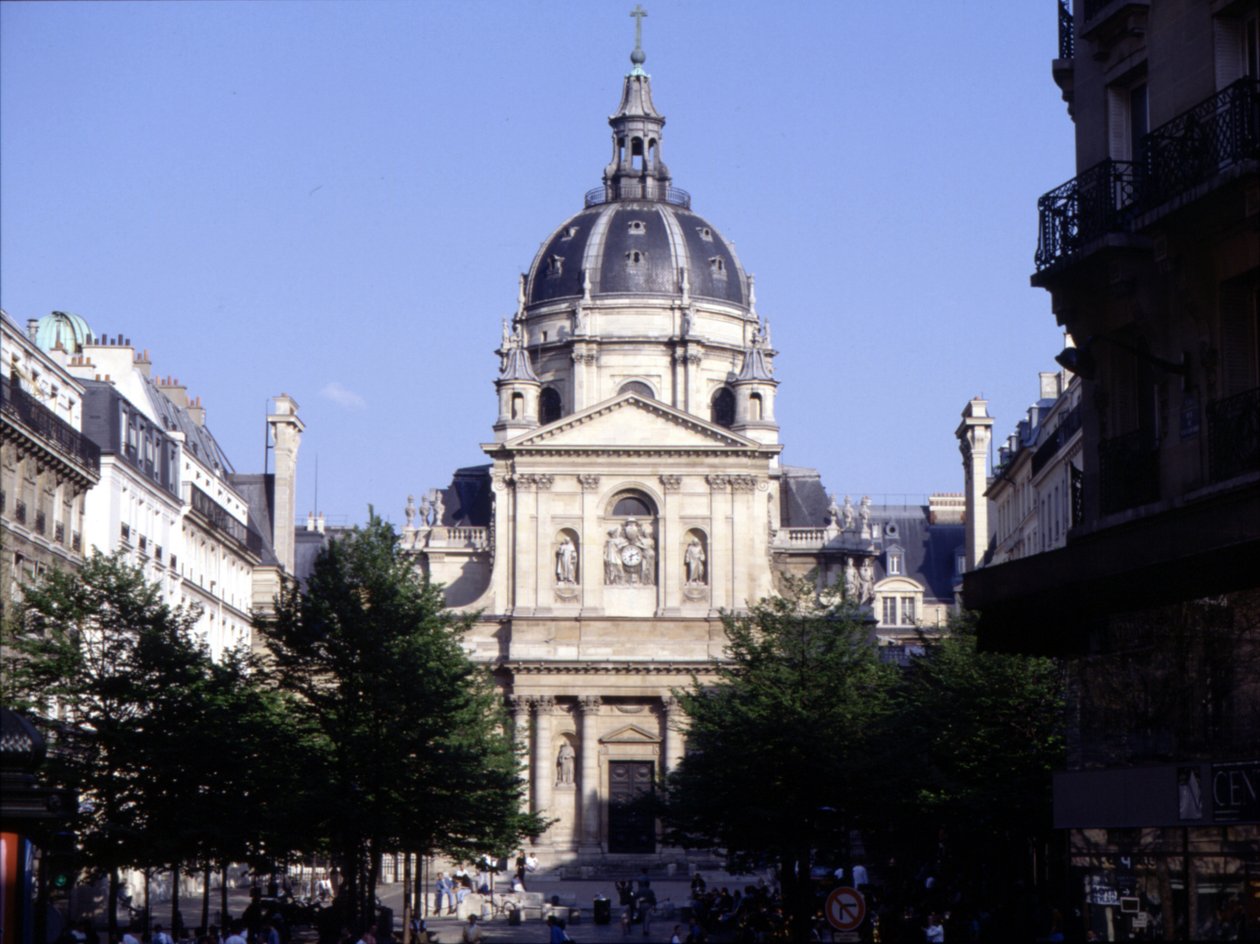 Fasada Sorbony autorstwa Jacques Lemercier