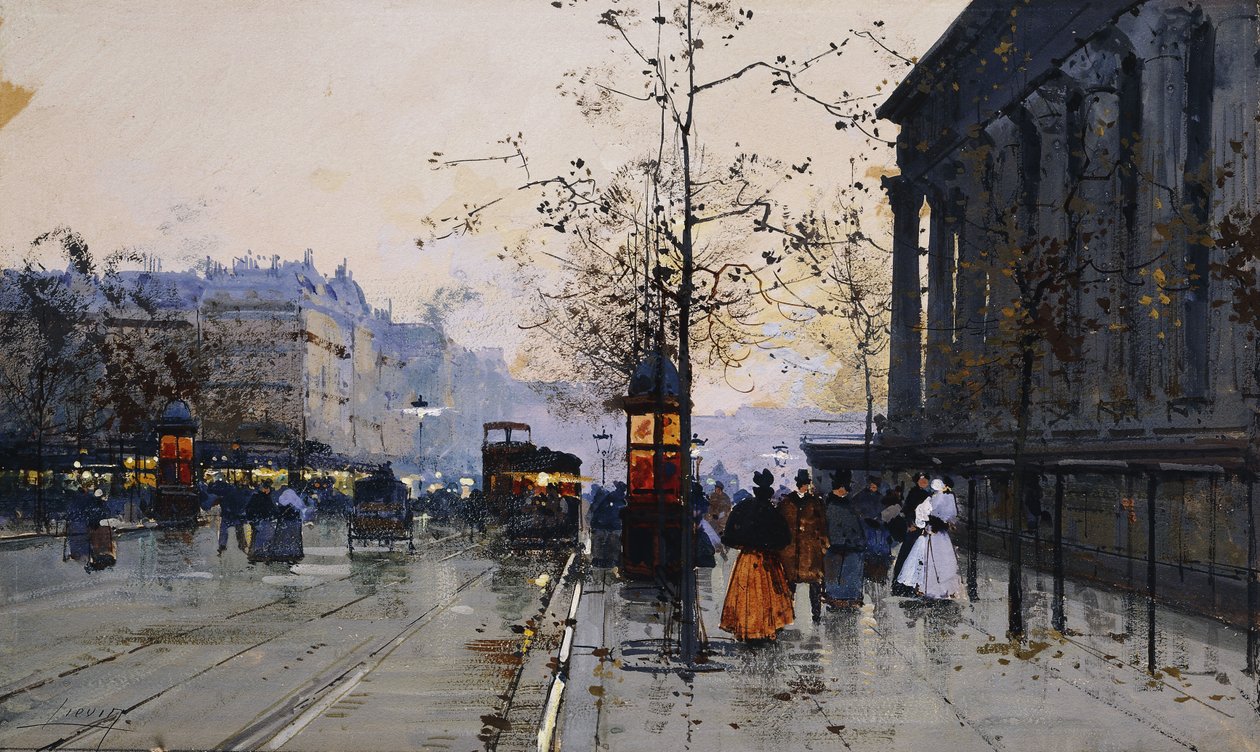 Madeleine, Paryż autorstwa Jacques Lieven