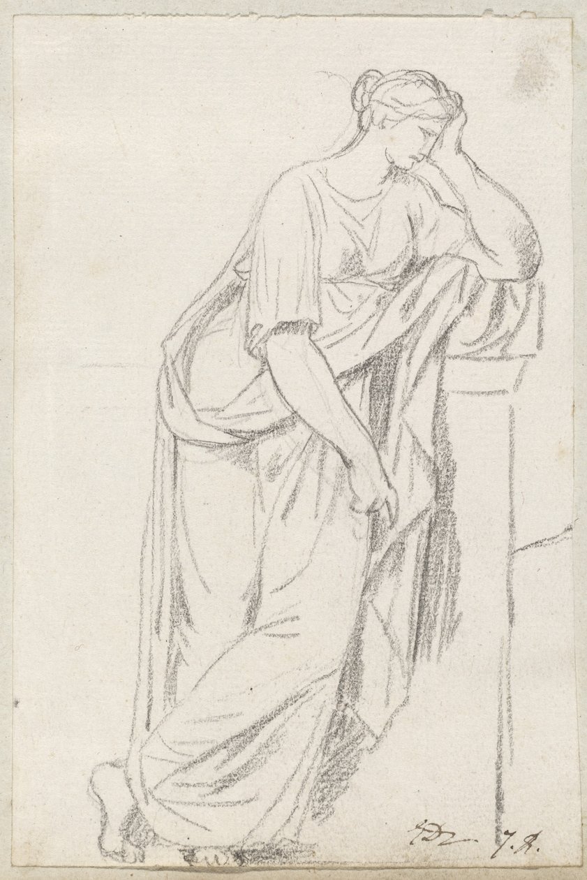 Muza z Sarkofagu Muz autorstwa Jacques Louis David