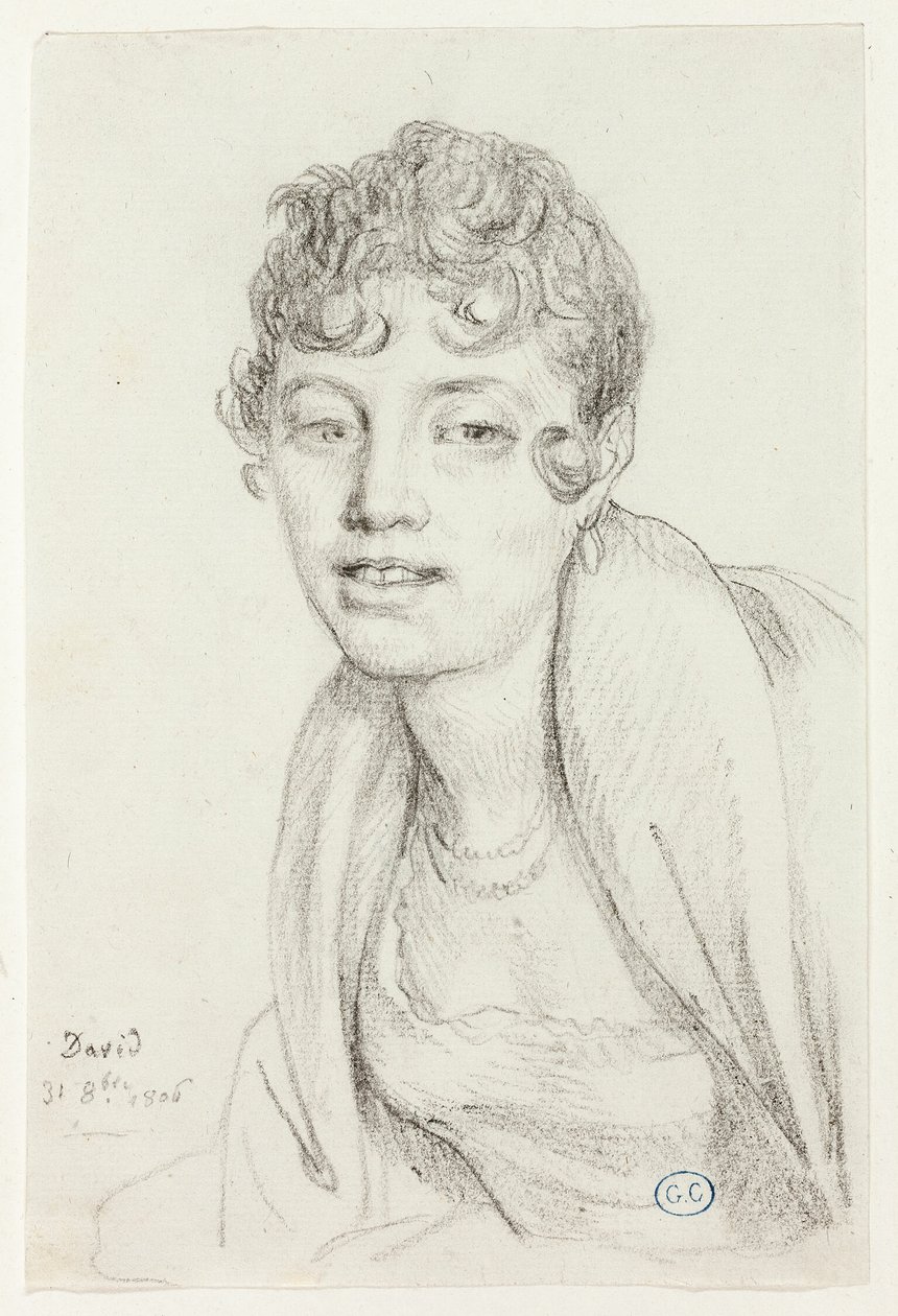 Popiersie Angelique Mongez autorstwa Jacques Louis David