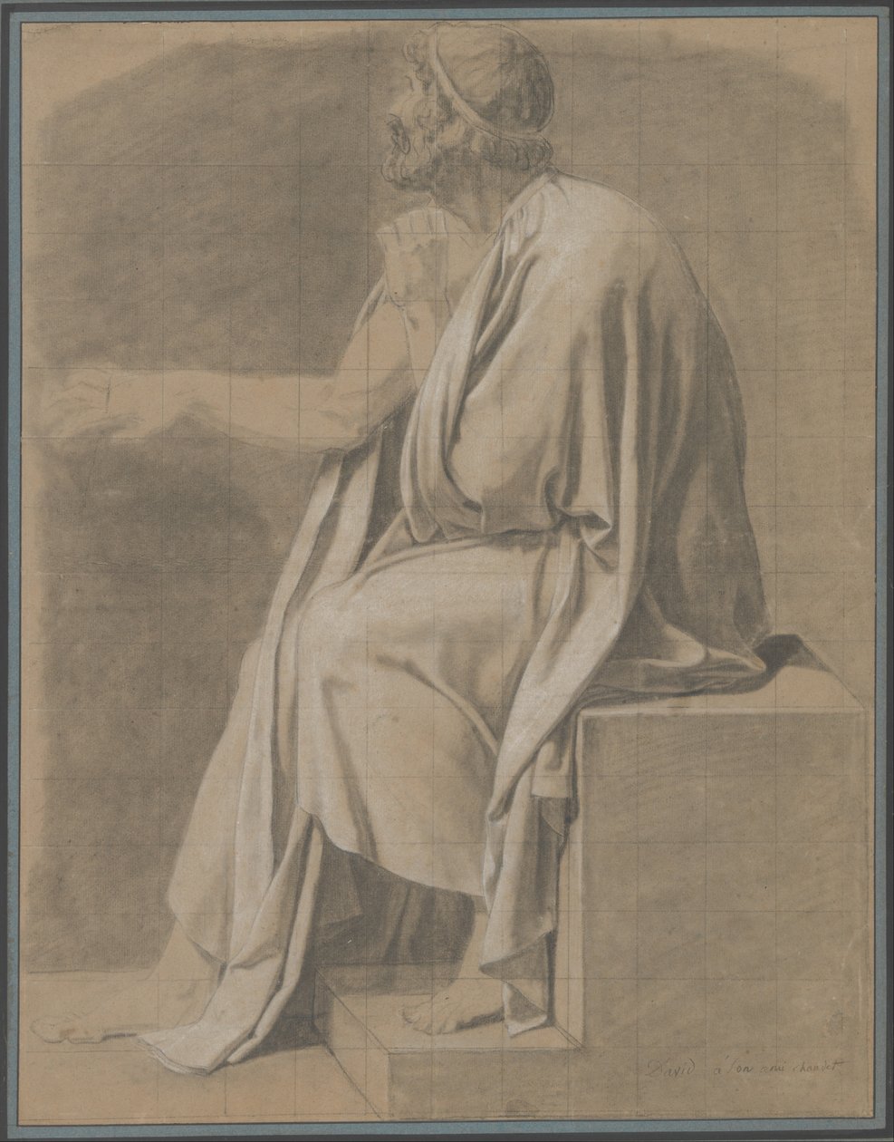 Kryton autorstwa Jacques Louis David