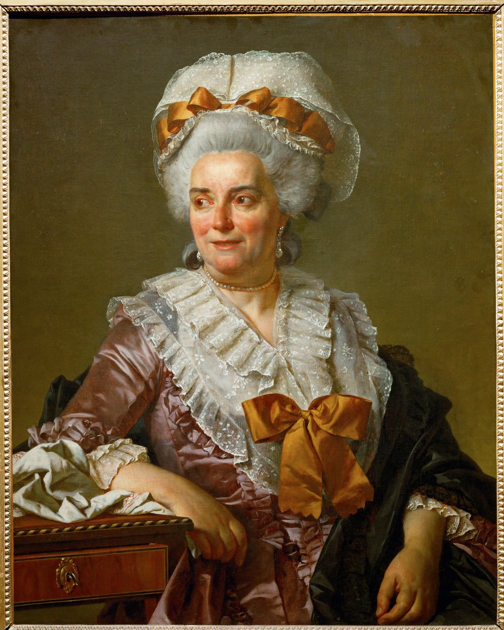 Genevieve Jacqueline Pecoul, teściowa malarza ... autorstwa Jacques Louis David