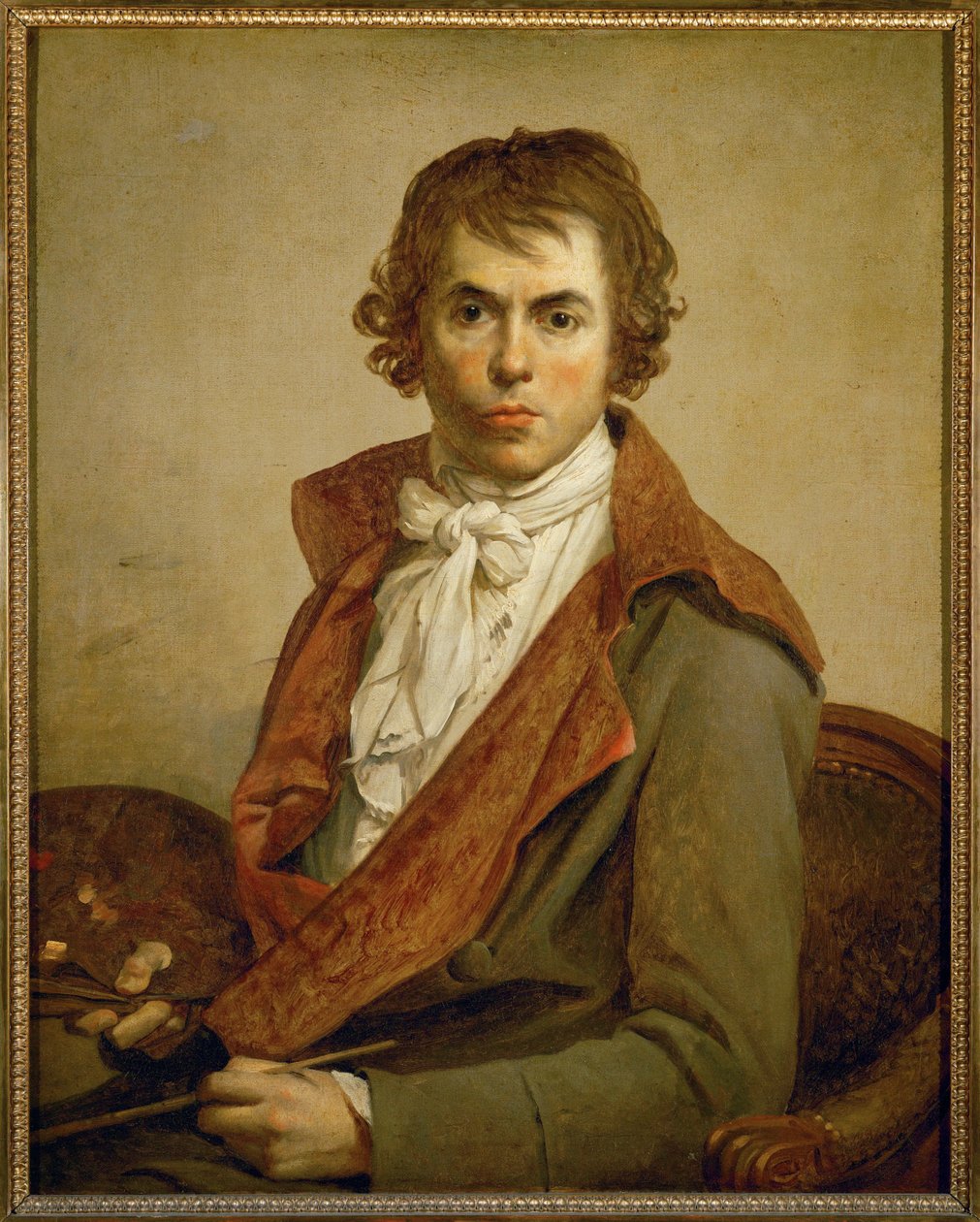 Jaques Louis David, autoportret ... autorstwa Jacques Louis David