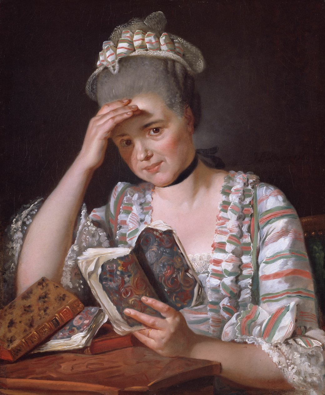 Pani François Buron autorstwa Jacques Louis David