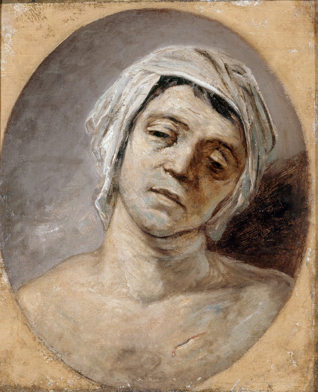 Zamordowany Marata, ok. 1794 r. autorstwa Jacques Louis David