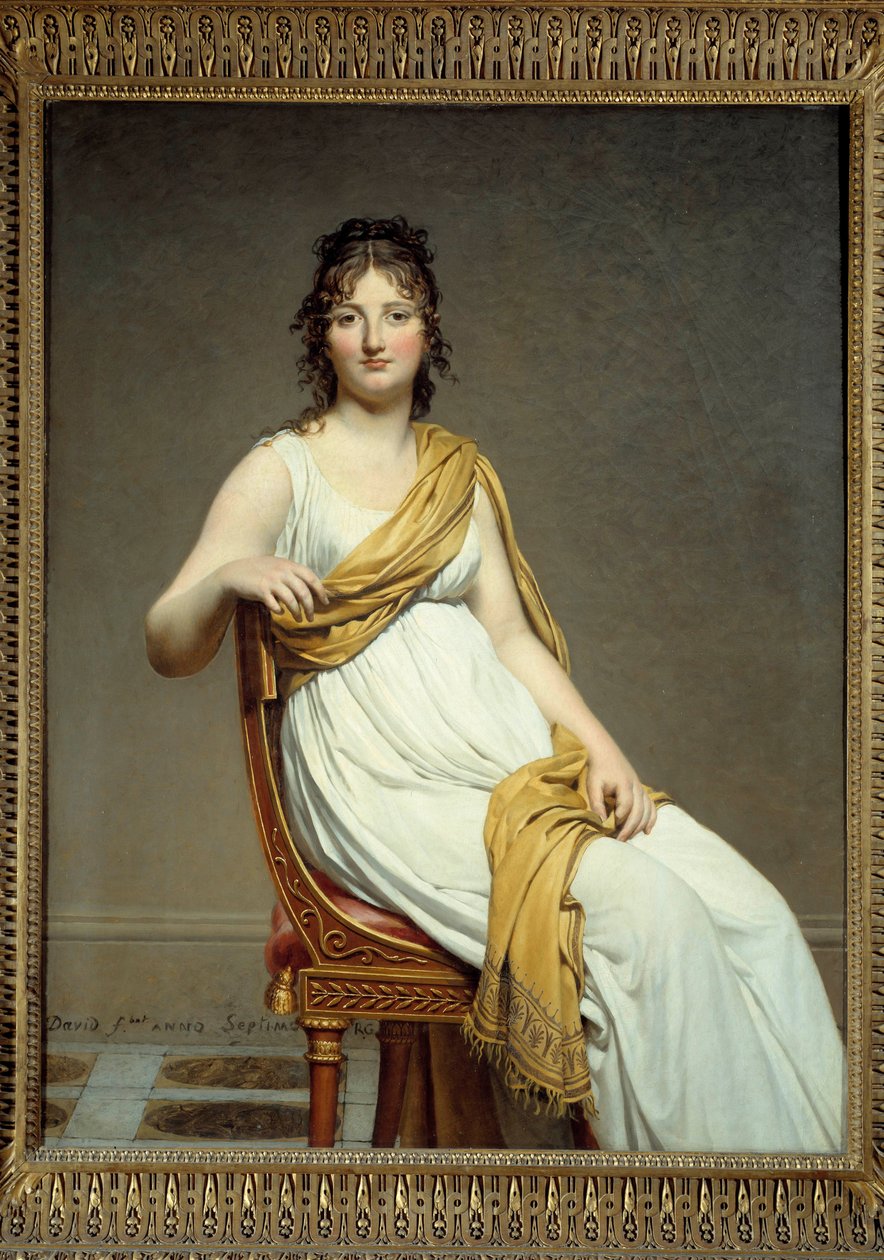 Portret Madame Raymond Verninac (1780-1827) Siostra Eugene