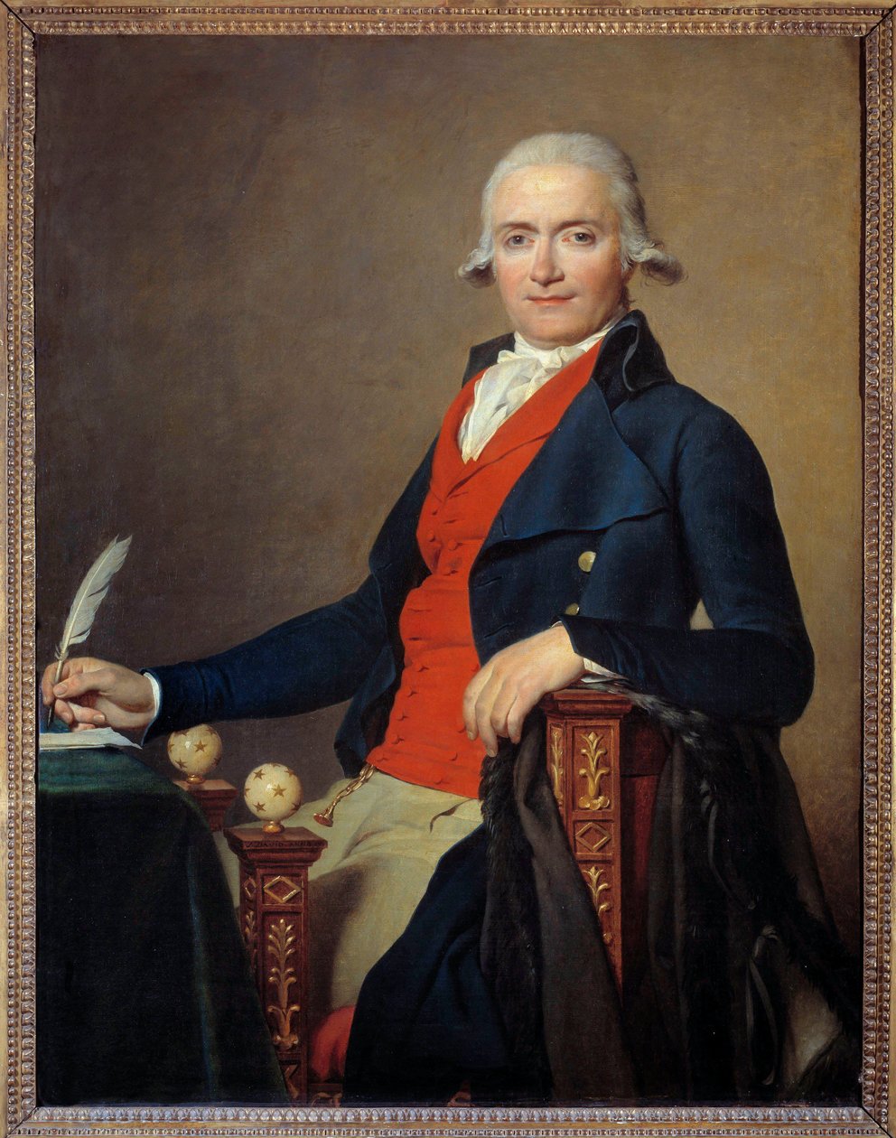 Portret ministra Gasparda Meyera (1749-1799) Obraz Jacques Louis David (1748-1825) 1795 autorstwa Jacques Louis David
