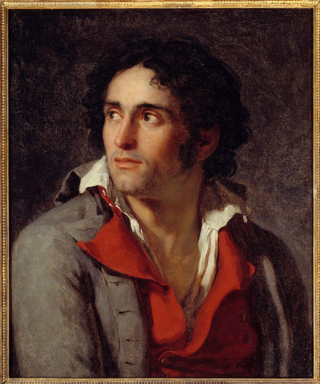 Przypuszczalny portret geoliera malarza Jacquesa Louisa Davida przebywał w więzieniu po upadku Robespierre