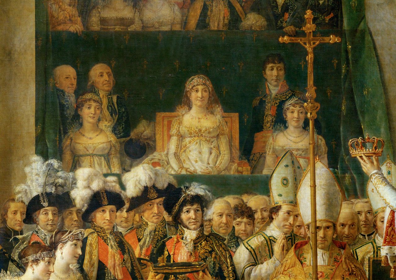 Koronacja Napoleona w Notre-Dame ... autorstwa Jacques Louis David