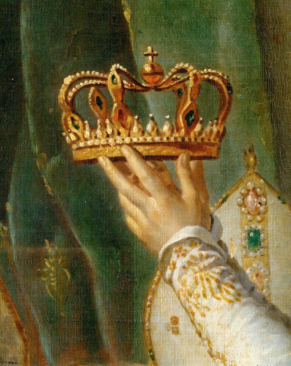 Koronacja Napoleona w Notre-Dame ... autorstwa Jacques Louis David