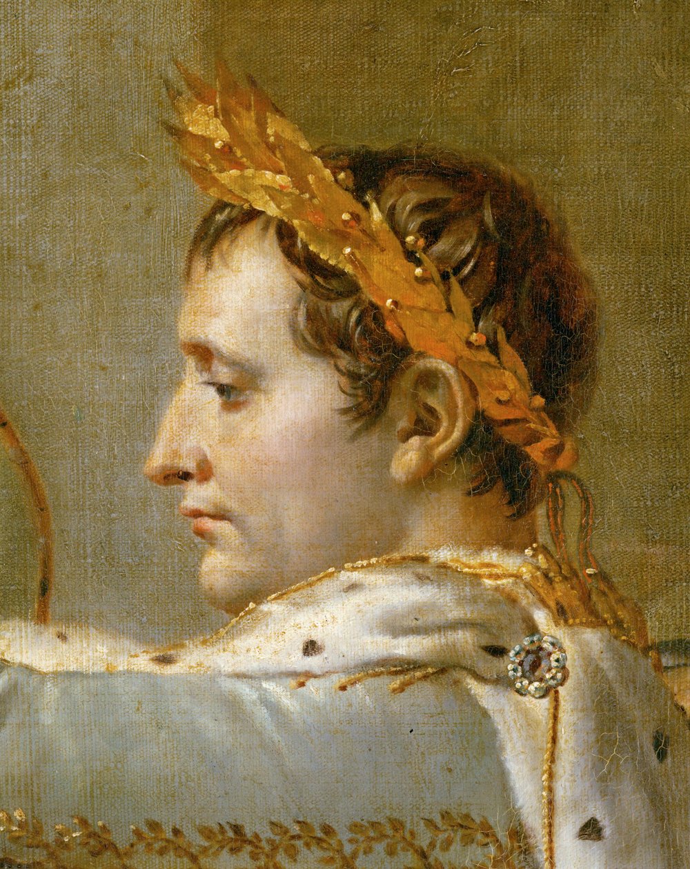Koronacja Napoleona w Notre-Dame ... autorstwa Jacques Louis David