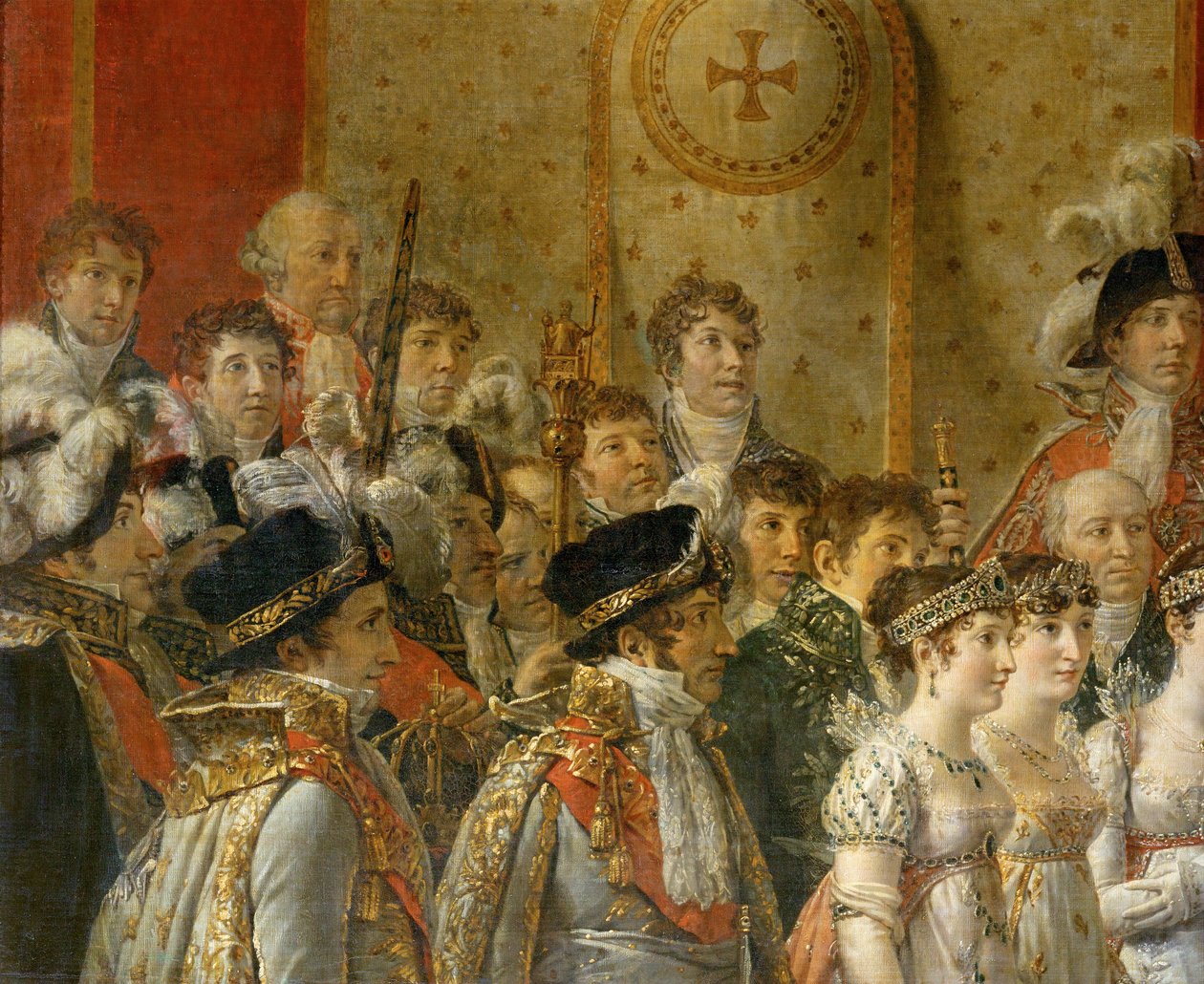 Koronacja Napoleona w Notre-Dame ... autorstwa Jacques Louis David