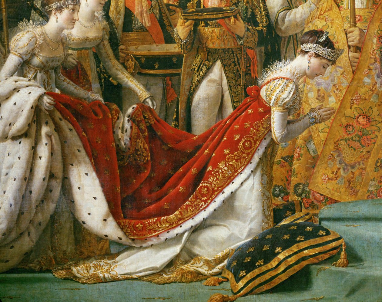 Koronacja Napoleona w Notre-Dame ... autorstwa Jacques Louis David
