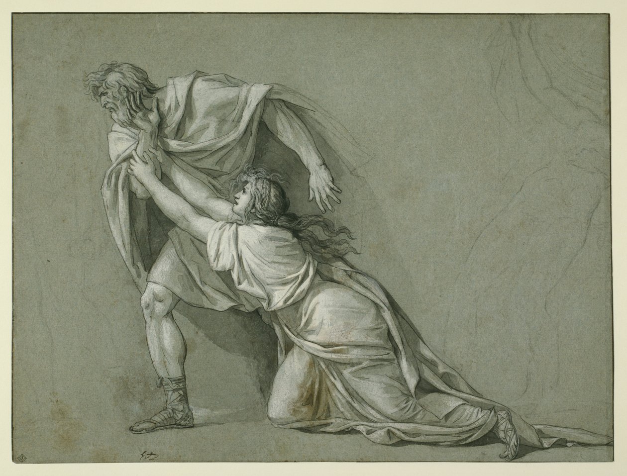 Wyjazd Marka Attyliusza Regulusa do Kartaginy autorstwa Jacques Louis David